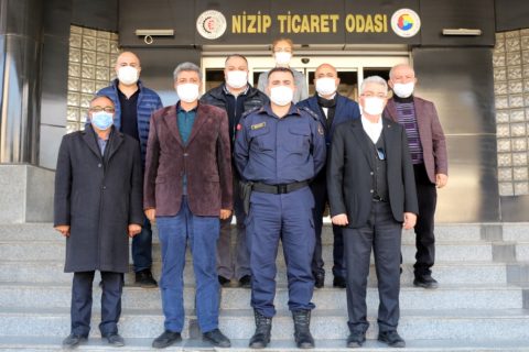 Nizip Jandarma Komutanı Beyazıt Kalıçlı’dan NTO’ya Ziyaret