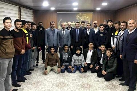 Müftü Özçelik, gençlerle buluştu 