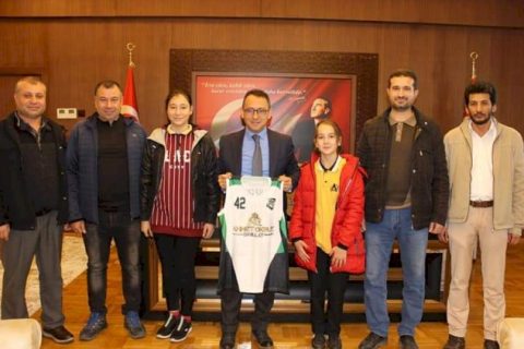 Nizip Gücü Spor Kulübü'nden Kaymakam Çağlar'a Ziyaret