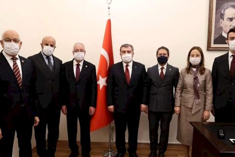 Başkan Sarı’dan Bakan Koca ve Milletvekili Şahin’e teşekkür