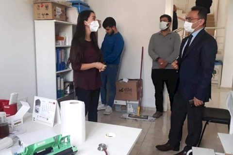 Kaymakam Çağlar'dan, kamu kurumlarına ziyaret*