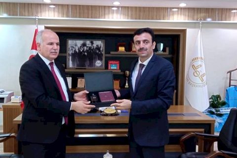Gaziantep İl Müftüsü Hazırlar'dan hayırlı olsun ziyareti