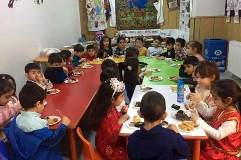 Minik öğrencilerden yerli malı haftası etkinliği