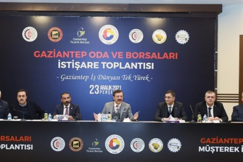 NTO TOBB Başkanı Hisarcıklıoğlu ile Gaziantep'te Buluştu