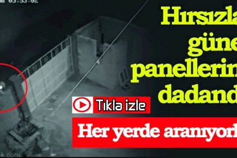 Nizip’te Güneş panelleri hırsızlık girişimi