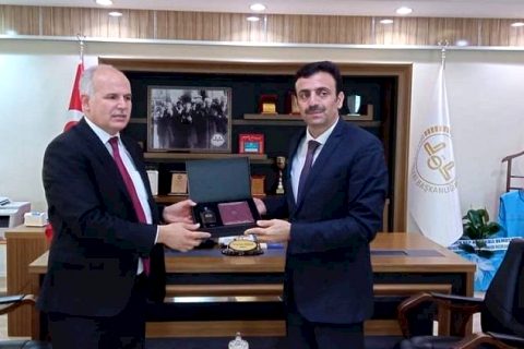 Gaziantep İl Müftüsü Hazırlar'dan hayırlı olsun ziyareti