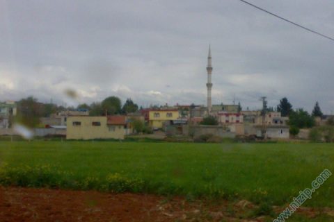 çiftlik köyünü uzaktan çekilimiş 