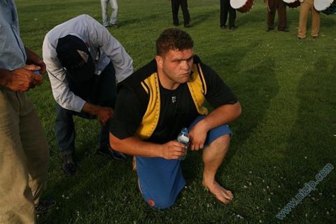 Aba güreşi fatih Bakır 