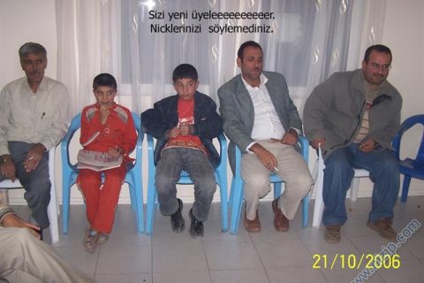 2006 yılında İHER hocamızın verdiği iftar yemeği 