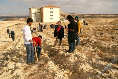 2007 yılı Yüksek okul bölgesi fidan dikimi 