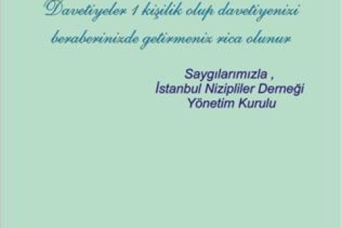 Nizip YIĞINAK GECESİ 1 