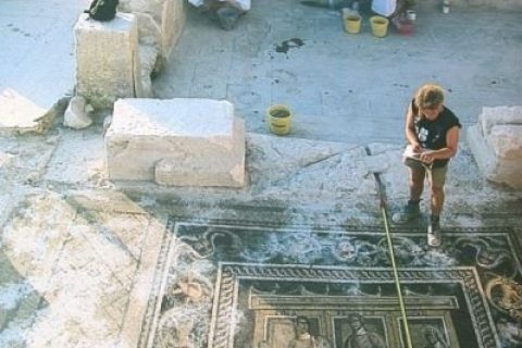 zeugma kazı alanı 