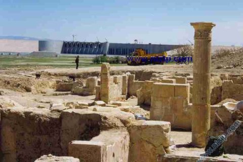 Zeugma Kazı alanı 