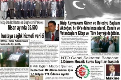 Yeşil Nizip Gazetesi 21 Mayıs 2008 