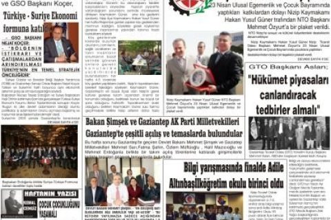 30 nisan 2008 Yeşil Nizip Gaztesi 