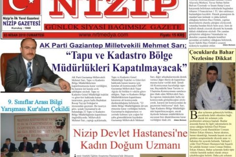 NİZİP GAZETESİ 