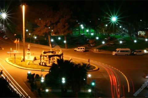 Hükümet Konağı Havuz ve Okan Parkı GEce 