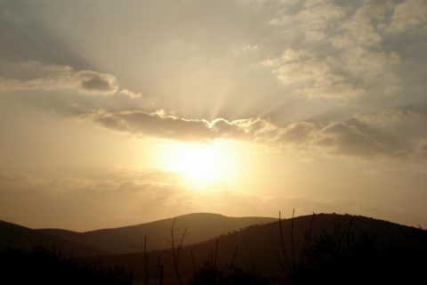 güneşin batışı 