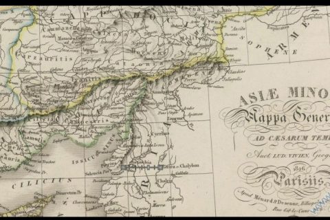 Asiae Minoris Mappa Generalis ad Caesarum Tempus. Auct. Lud. Vivien, Geographo. 18
