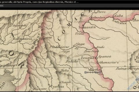 Syriae Mappa generalis; ubi Syria Propria, cum ejus Regionibus diversis, Phenice et F