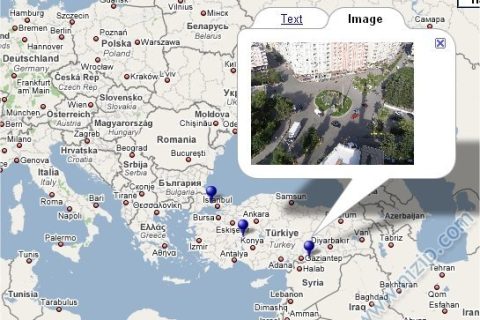 Google mapde sizde kendi yerinizi işaretleyebilirsiniz 