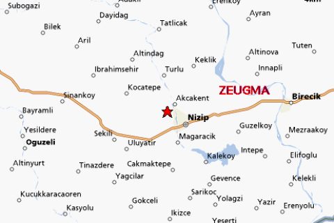 ZEUGMA NİZİP HARİTA 