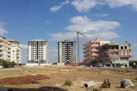 Toki 2. Kısım inşaatı 