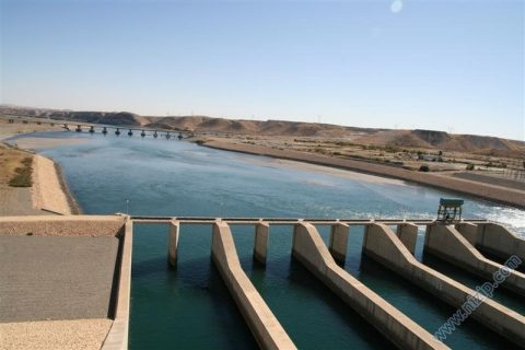 Birecik Baraj Gölü Havzası ve Otoban Köprüsü 