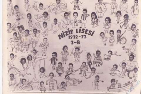 NİZİP LİSESİ (ORTAOKUL KISMI) 1972-1973 