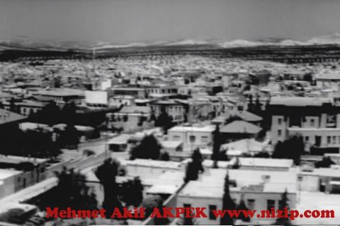 1965 yılında nizip tüm manzara 