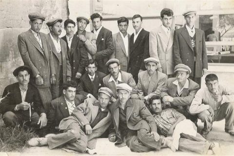 1950 Parkta gençler 