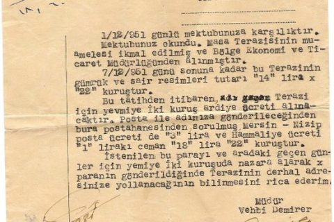 195 tarihli dilekçe 