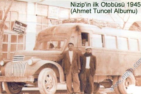 nizipteki ilk otobüs 