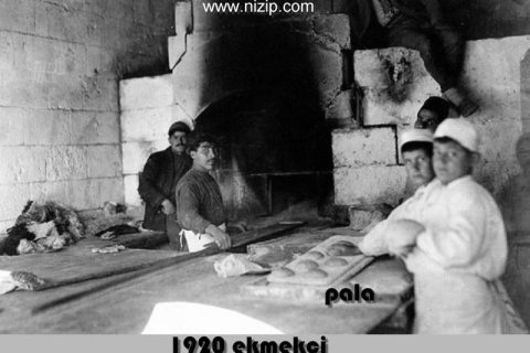 1920 yılında ekmek fırınımız 