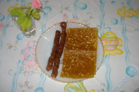 cevizli sucuk ve fındıklı bastık 
