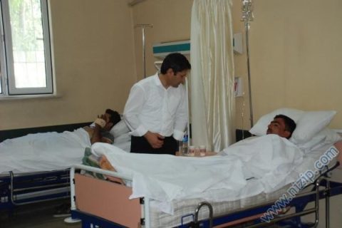 suriyeden gelen yaralı ziyareti 