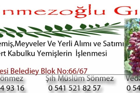 Sönmezoğlu Gıda 