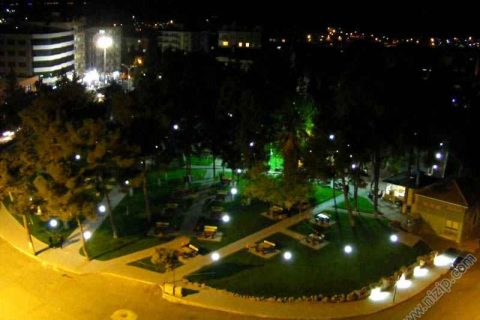 okan parkı gece... 
