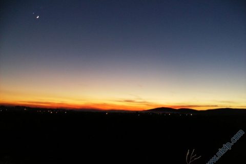 Ay yıldızlı gece  Nizip 