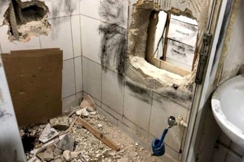 Gaziantep'te kuyumcu hırsızlarının yaptıkları kendilerine  kar kalmadı.