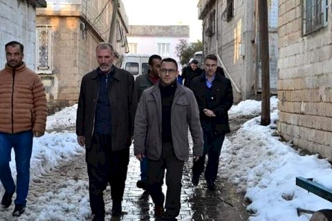 Nizip Kaymakamı Çağlar, incelemelerde bulundu