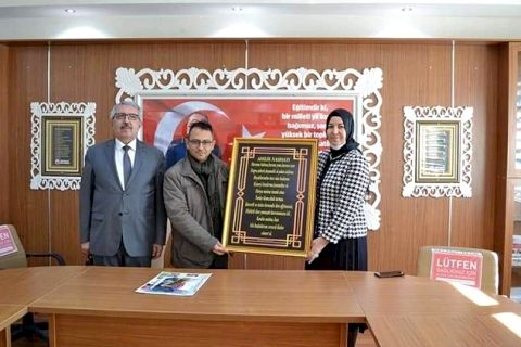 Kaymakam Çağlar'dan Mesleki Eğitim Merkezine Ziyaret