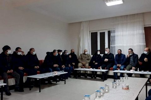 Vali Gül'den Taziye Ziyareti