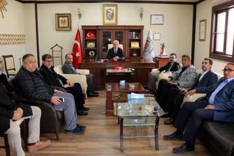 Nizip İlçe Müftüsü Selahattin Özçelik’ten NTO’ ya Ziyaret
