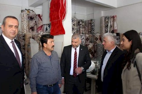 DEVA'nın kurmayları Nizip'te temaslarda bulundu