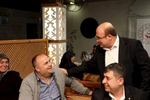 şehit ve gazi yakinlari yemek'te buluştu