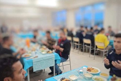 Nizip T Tipi Kapalı ve Açık Ceza İnfaz hükümlü ve tutuklulara iftar yemeği verdi