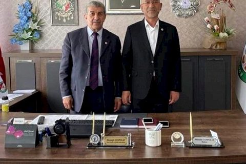 Küspeoğlu’ndan Oda Başkanı Canpolat'a hayırlı olsun ziyareti