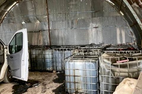 Nizip'te kaçak akaryakıt operasyonu