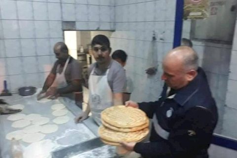 Zabıta ekipleri sahur denetiminde